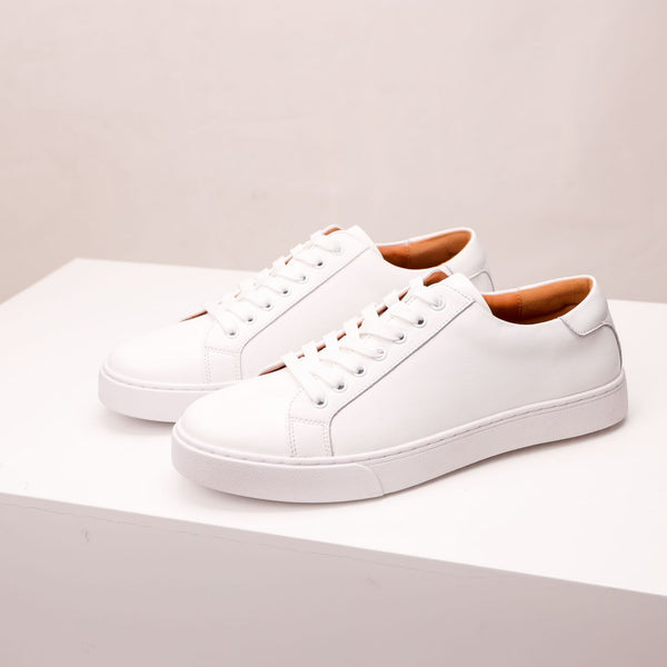 Business Casual Leather Shoes Men's Leather Soft Bottom Skateboard Shoes